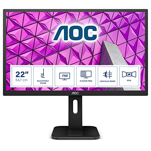 aoc-22p1-22-zoll-fhd-monitor-h-henverstellbar-mit-usb-hub image 3