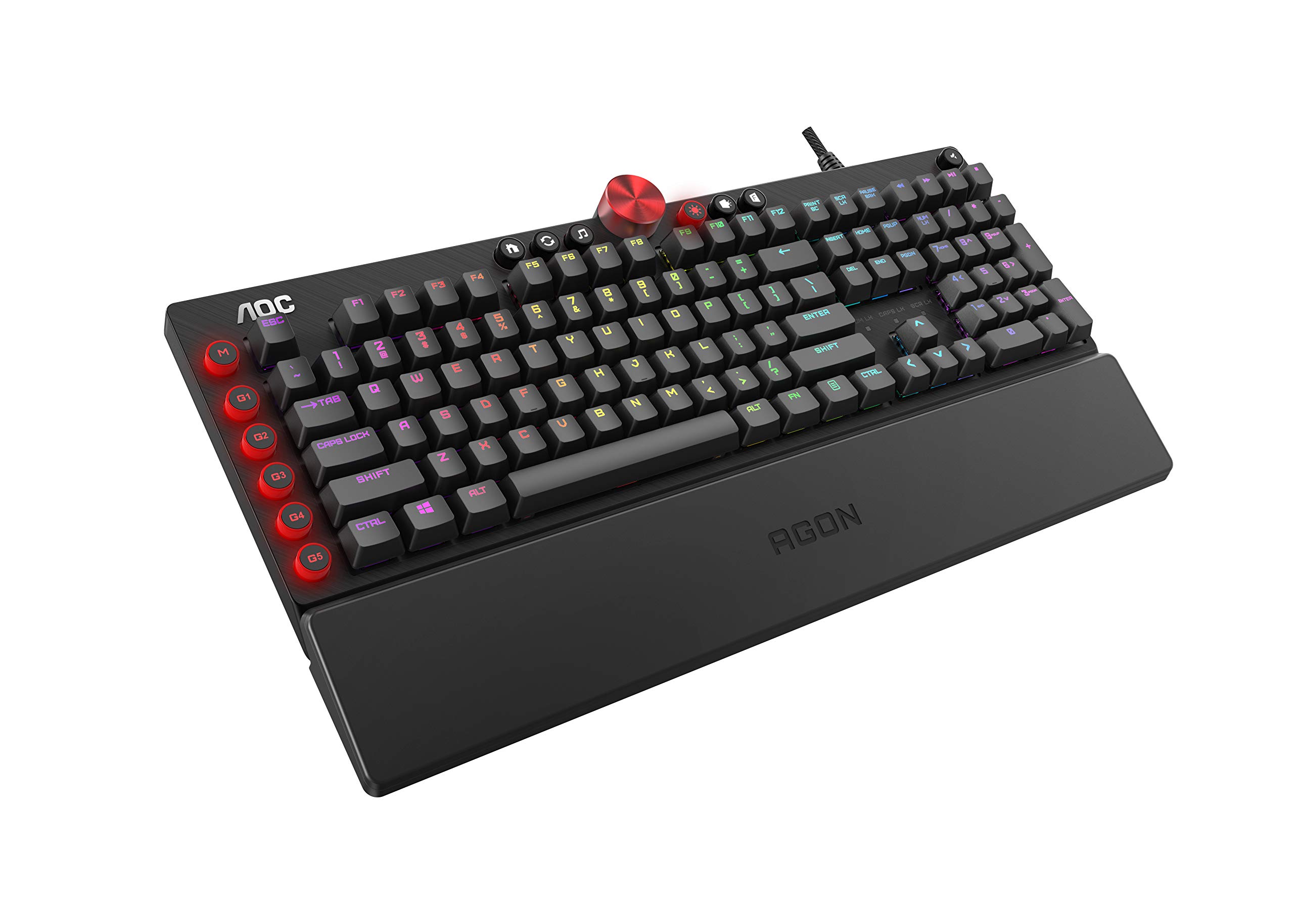 aoc-agon-agk700-gaming-tastatur-cherry-mx-red-eng-layout image 5