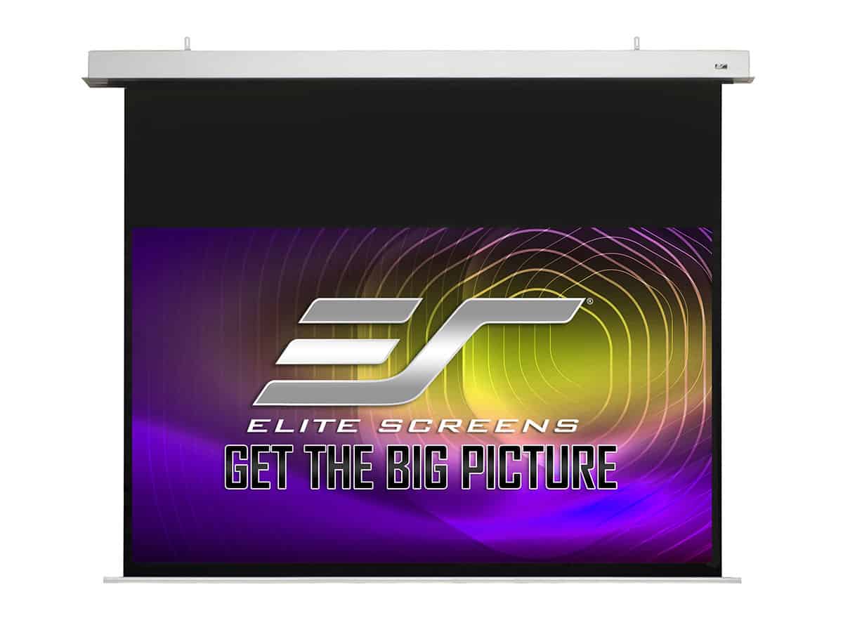 elite-screens-evanesce-serie-versenkbare-deckenleinwand image 1