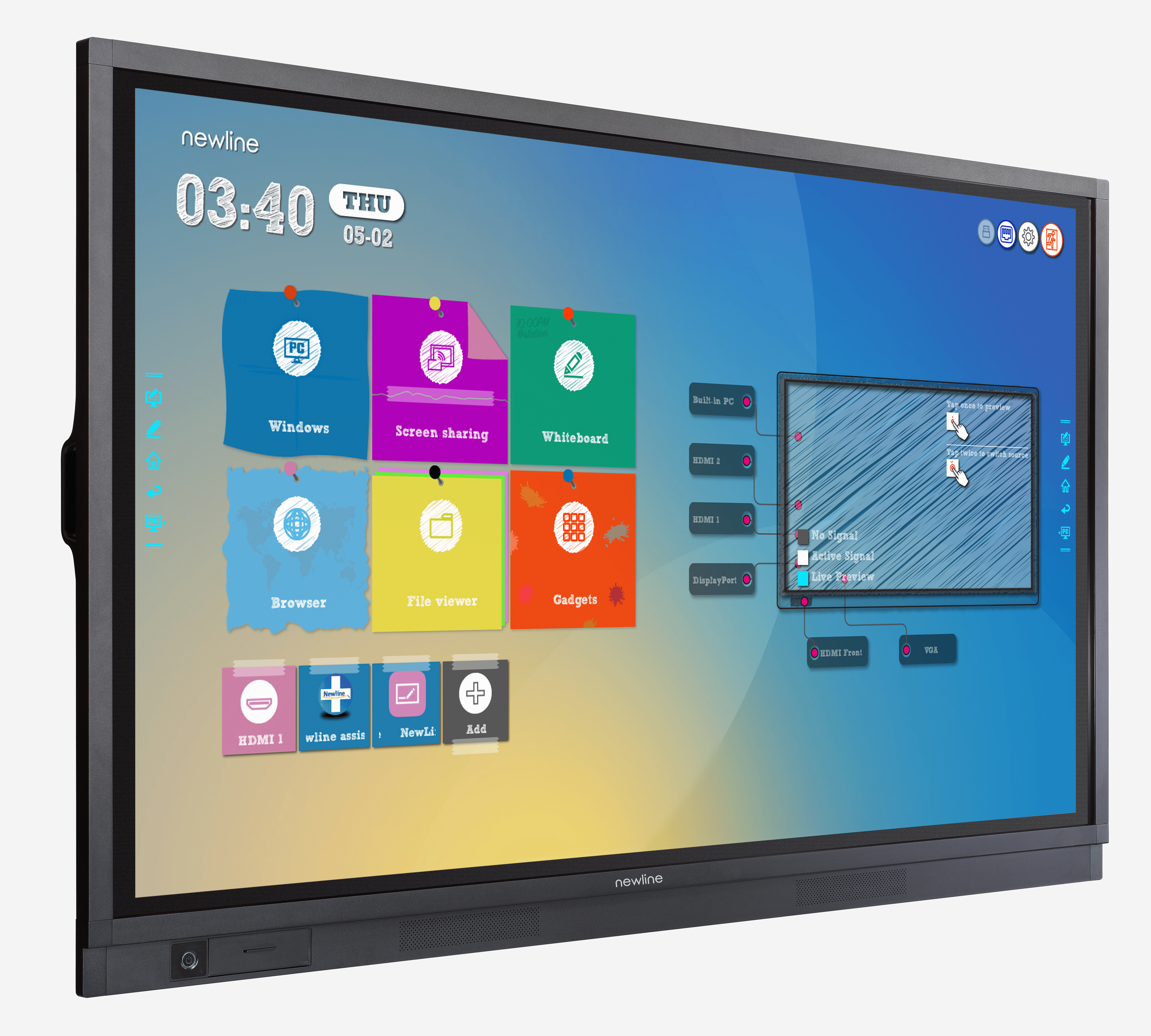 newline-rs-series-interaktives-display-f-rs-klassenzimmer image 1