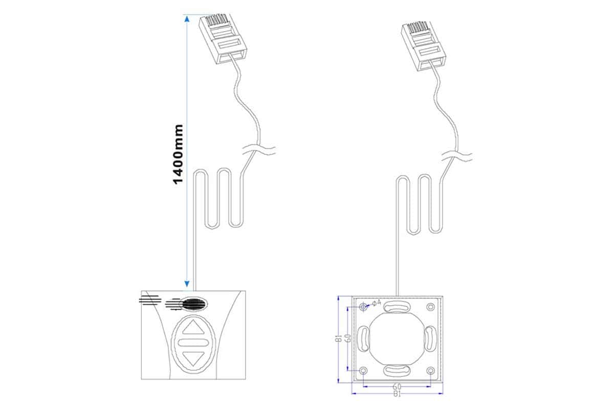 elite-screens-3-wege-wandschalter-zsp-wb-f-r-motor-leinwand image 3