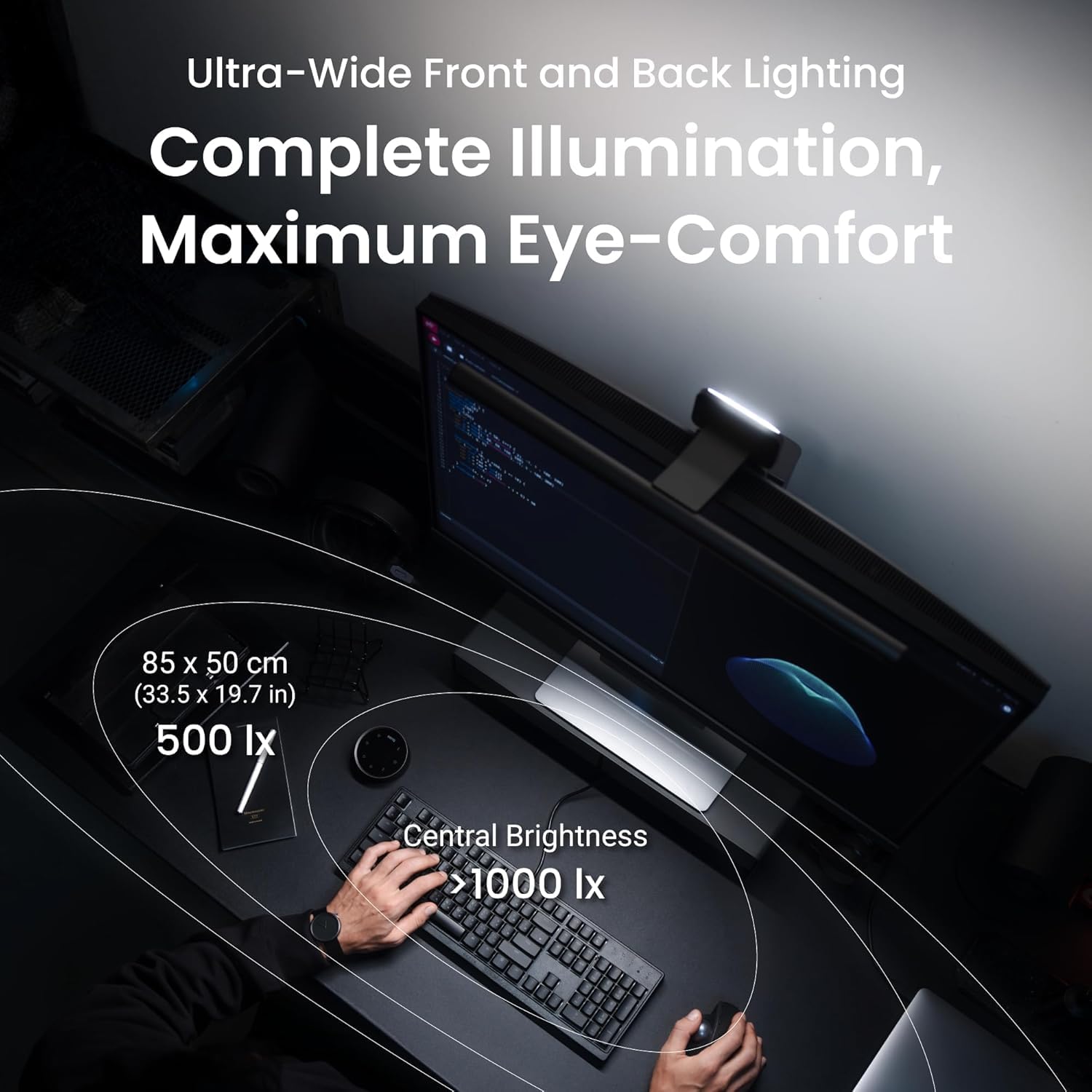 benq-screenbar-halo-2-monitor-lampe-front-r-cklicht-auto-ein-aus image 3