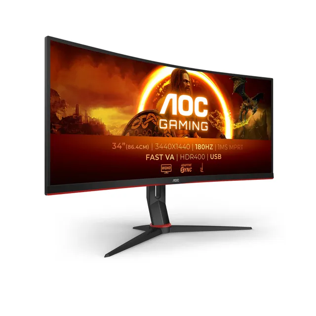 aoc-cu34g2xpd-bk-34-zoll-uw-qhd-curved-gaming-monitor-180hz image 1