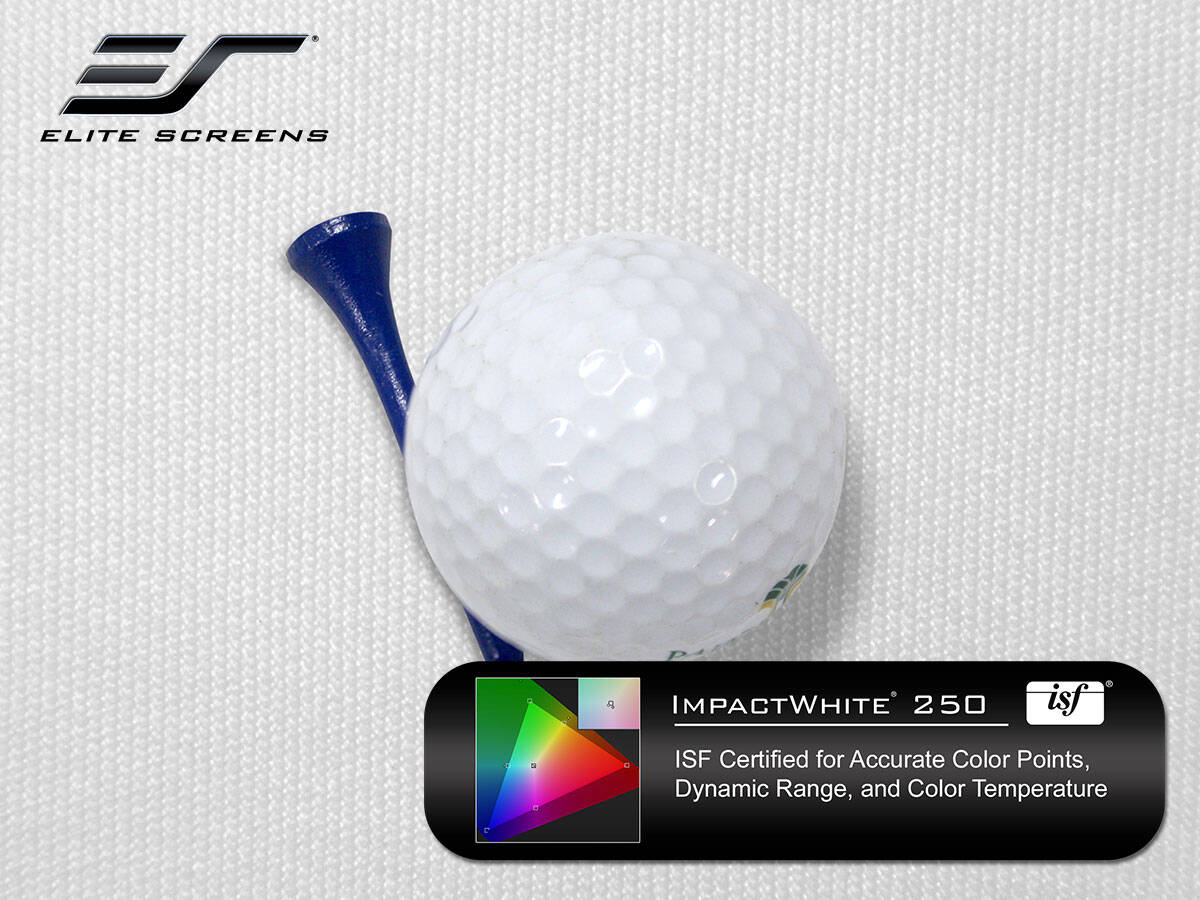 elite-screens-impactwhite-250-golf-aufprallleinwand-frontprojektion image 1