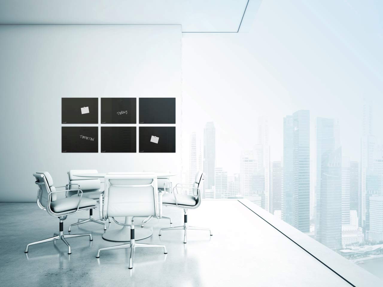 legamaster-glasboard-60x80-cm-schwarz-magnetische-glastafel image 2