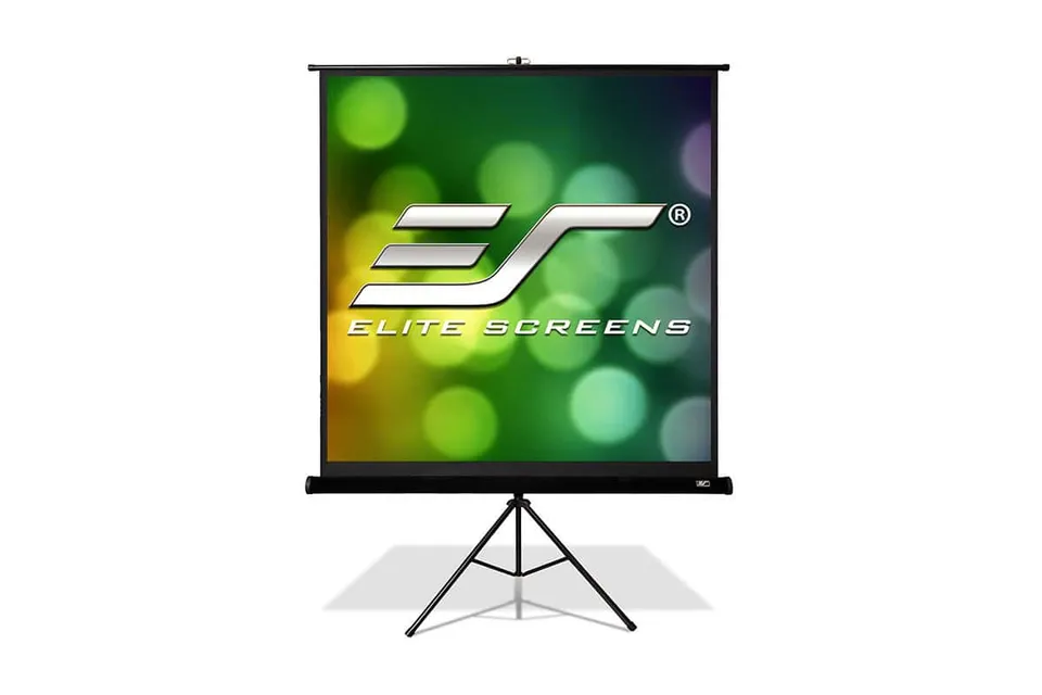 elite-screens-tripod-pro-stativ-leinwand-119-zoll-1-1-maxwhite image 1