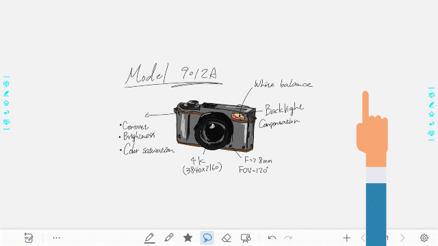 newline-whiteboard-integriertes-android-whiteboard-f-r-q-series image 2