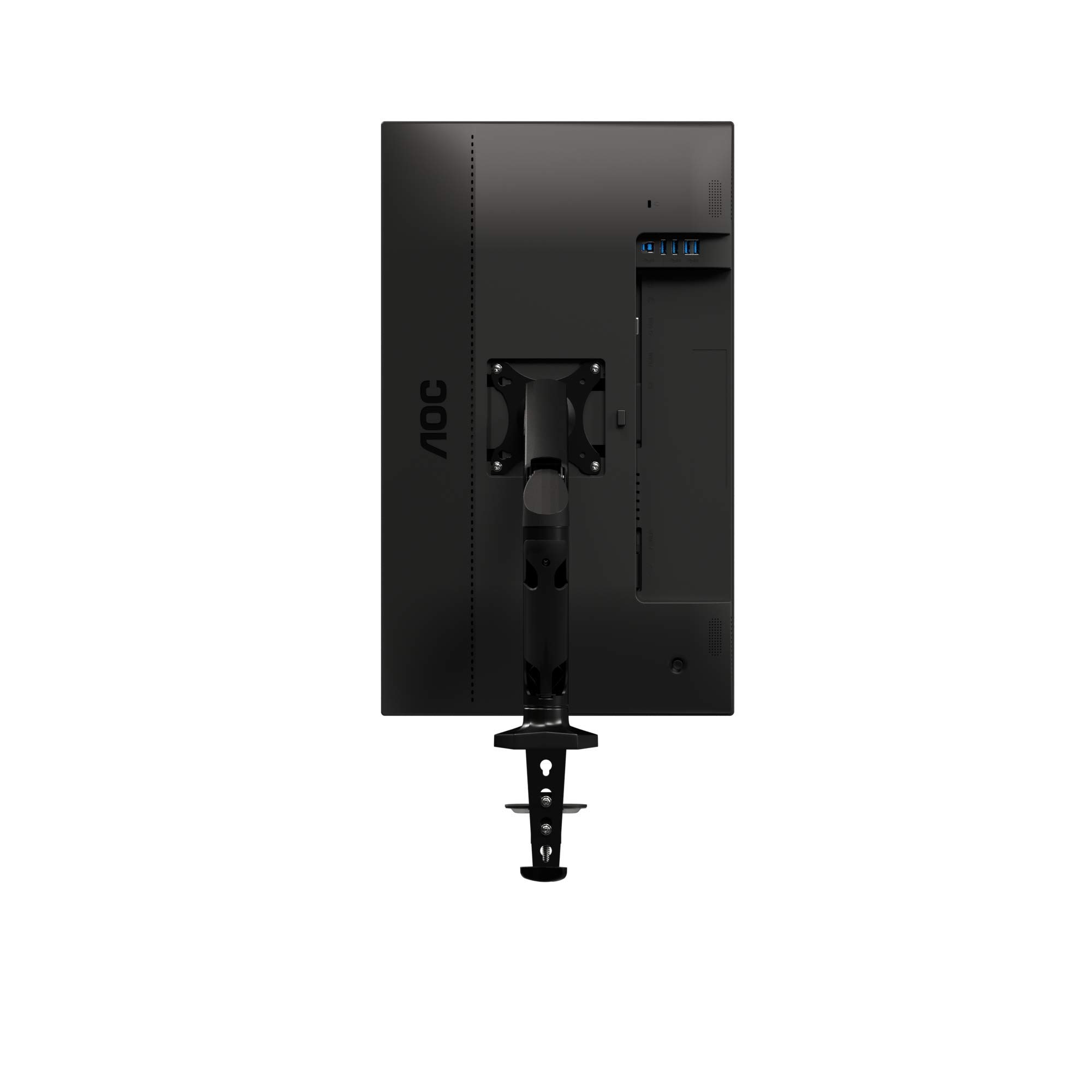 aoc-as110-monitorarm-f-r-1-display-bis-27-zoll-9-kg-schwarz image 4