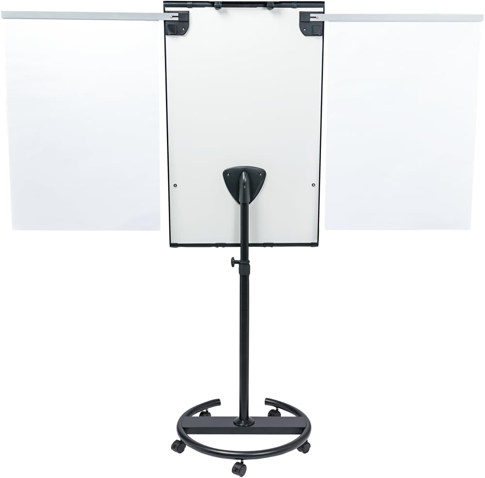 legamaster-7-153600-universal-flipchart-triangle-mit-rundfu-schwarz image 2