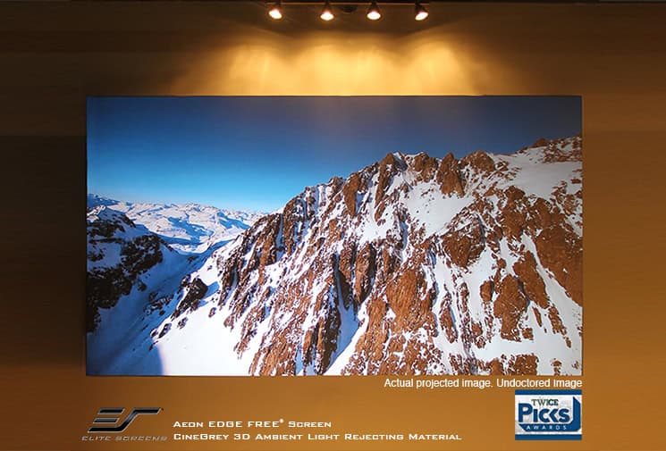 elite-screens-aeon-cinegrey-3d-rahmenleinwand-1-2-gain image 1