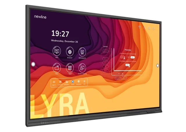 newline-lyra-4k-interaktives-display-android-11-usb-c-65w image 1