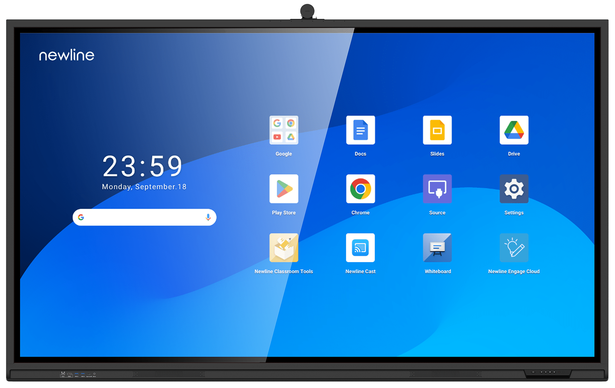newline-q-pro-series-interaktives-display-mit-google-edla-zertifizierung image 3