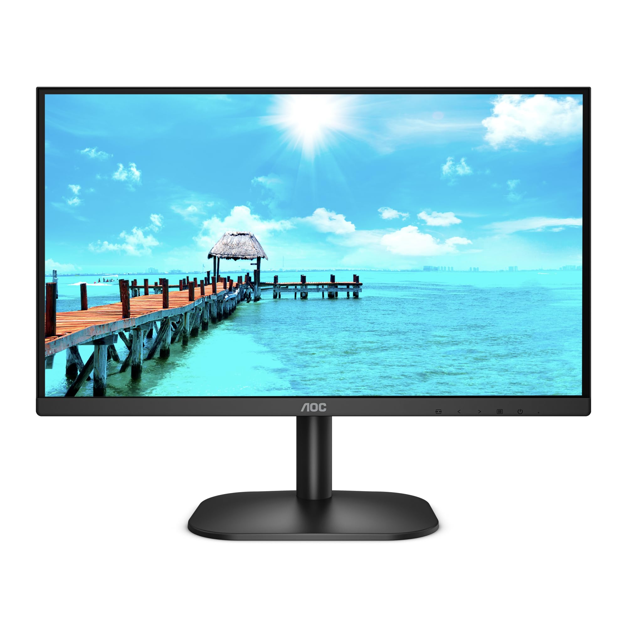 aoc-24b2xh-24-zoll-fhd-monitor-75hz-ips-schwarz image 2