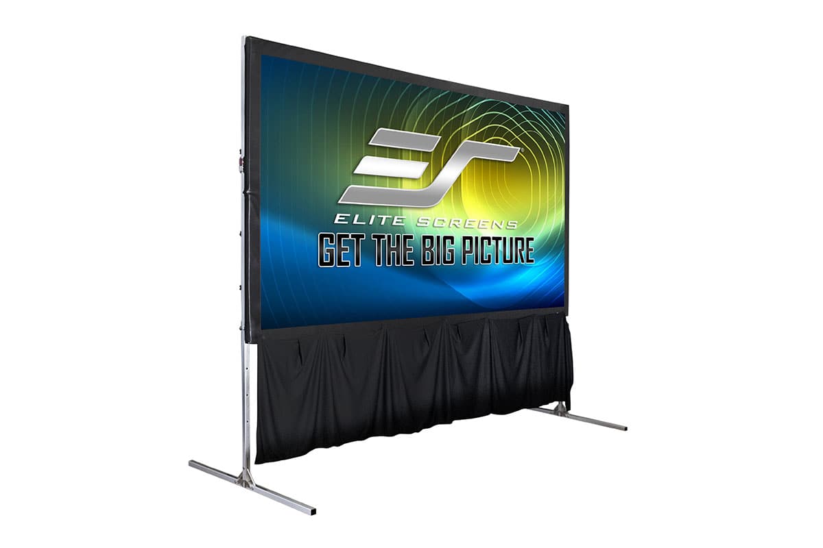elite-screens-light-on-clr-2-ust-deckenlicht-leinwand image 1