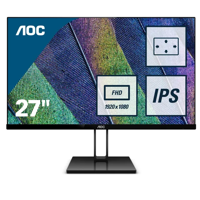 aoc-27v2q-27-zoll-fhd-ips-monitor-mit-freesync-hdmi-und-displayport image 1
