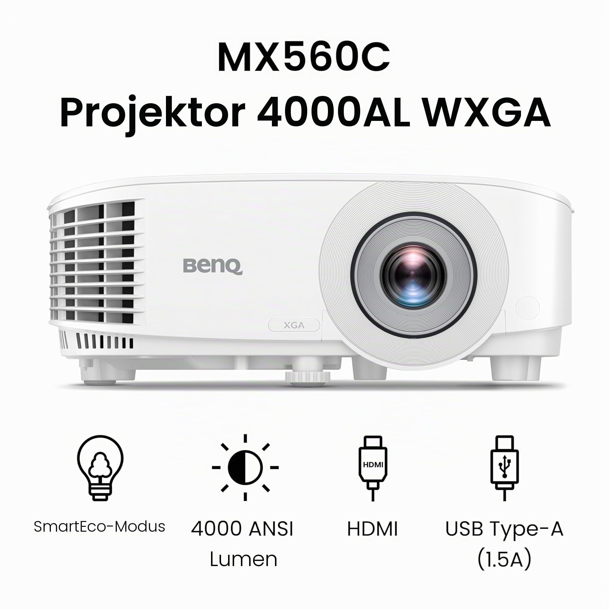 benq-mx560c-xga-business-beamer-4000-lumen image 2