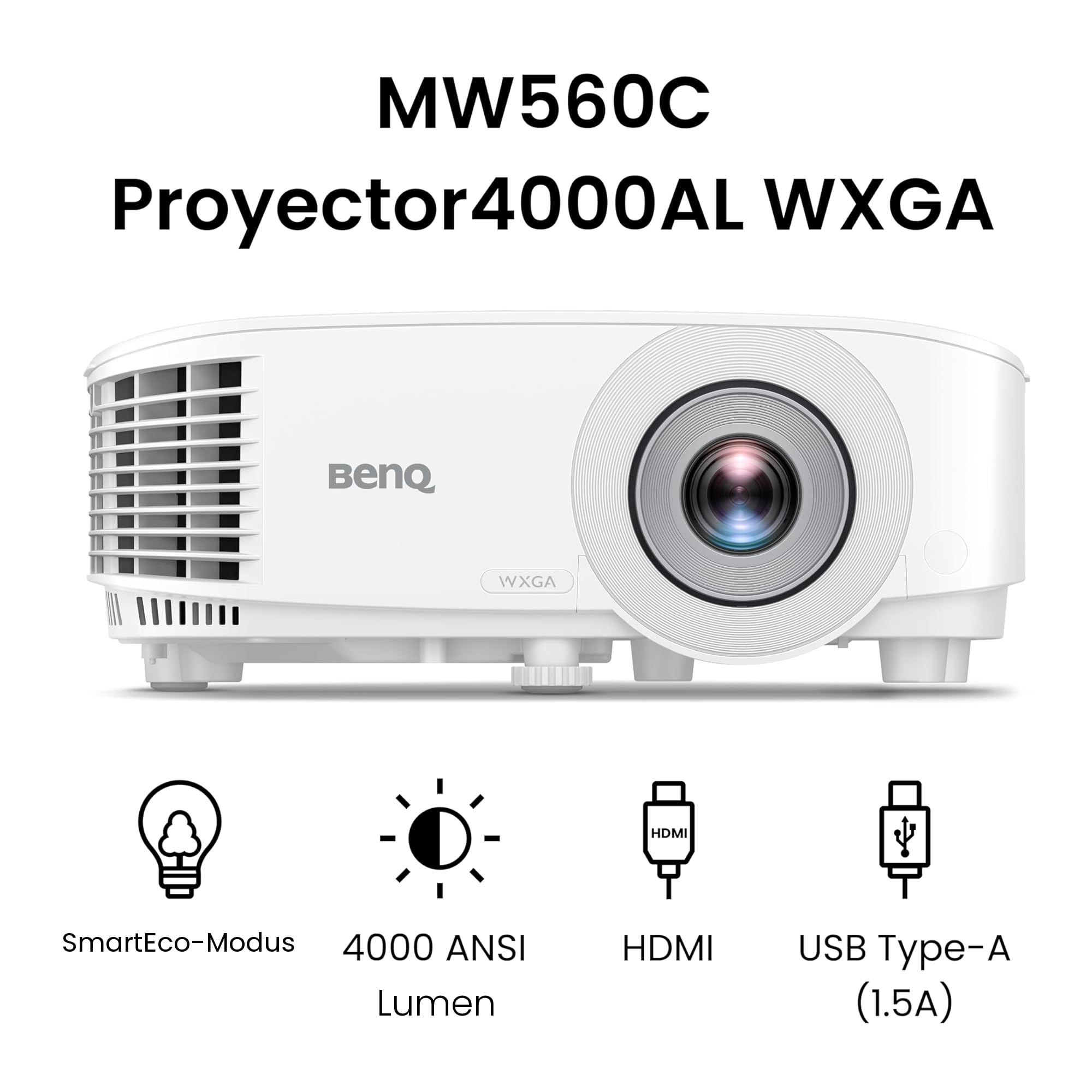 benq-mw560c-wxga-business-beamer-4000-lumen image 2