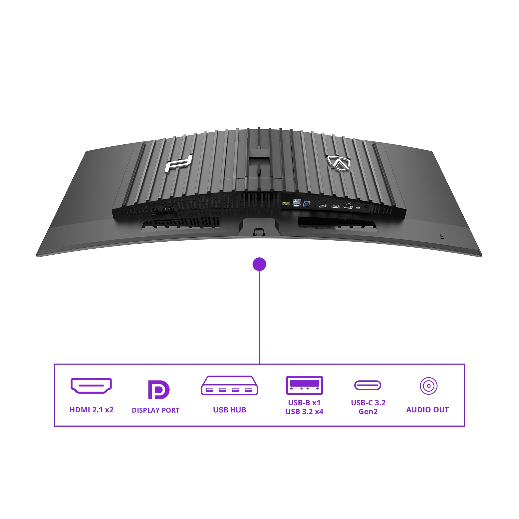 aoc-agon-pro-pd34-34-zoll-wqhd-oled-curved-gaming-monitor-240hz image 4