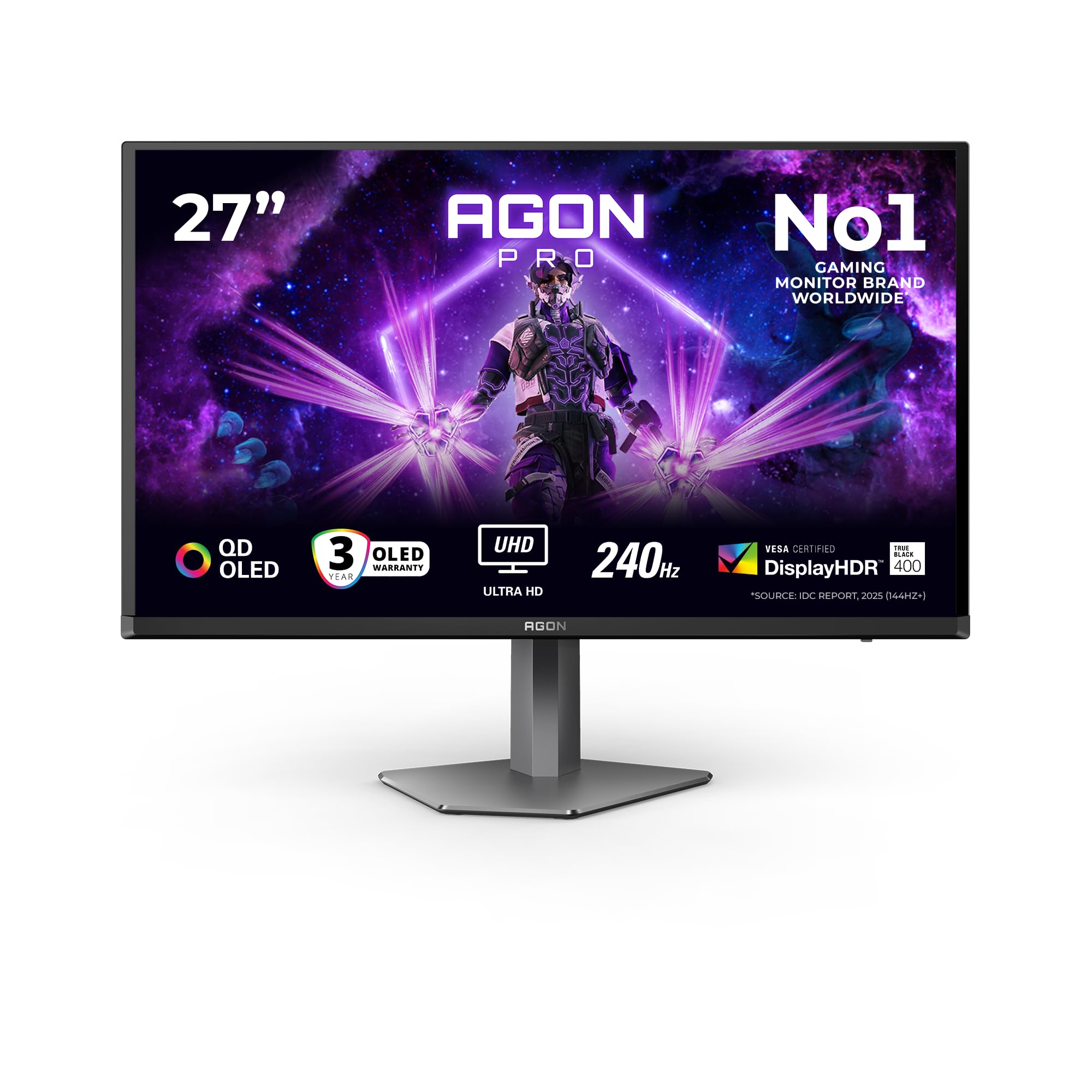 aoc-ag276uzd-agon-pro-27-zoll-uhd-qd-oled-gaming-monitor-240-hz image 2