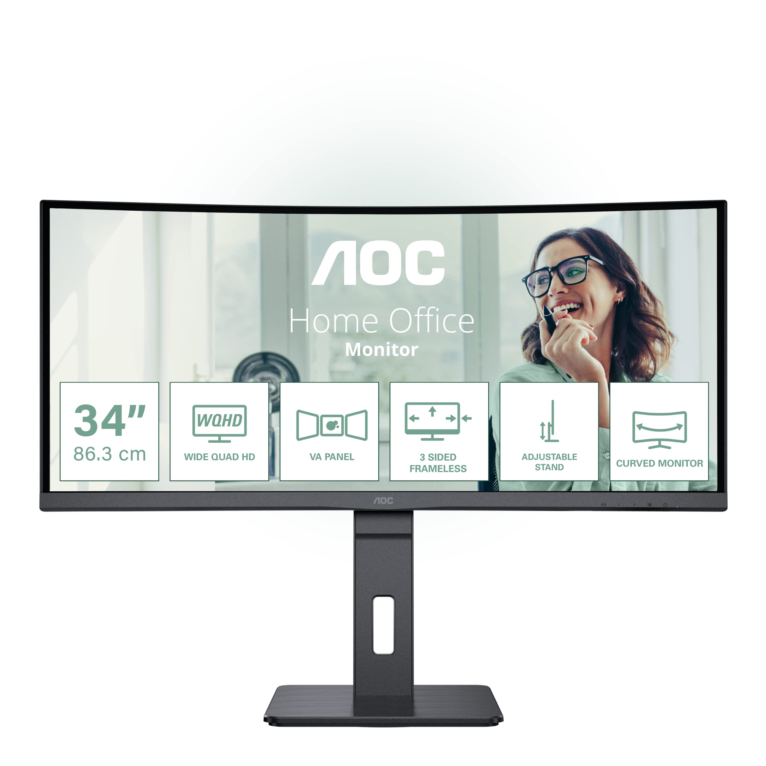 aoc-cu34p3cv-34-zoll-wqhd-curved-monitor-100hz-usb-c-65w image 2