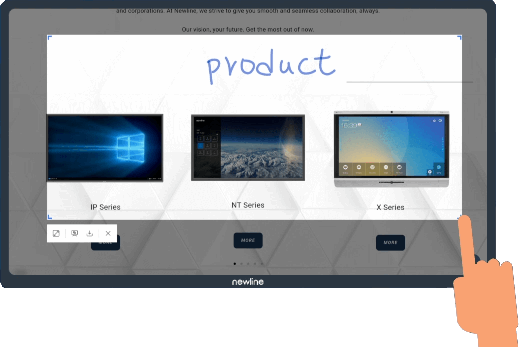 newline-whiteboard-integriertes-android-whiteboard-f-r-q-series image 7
