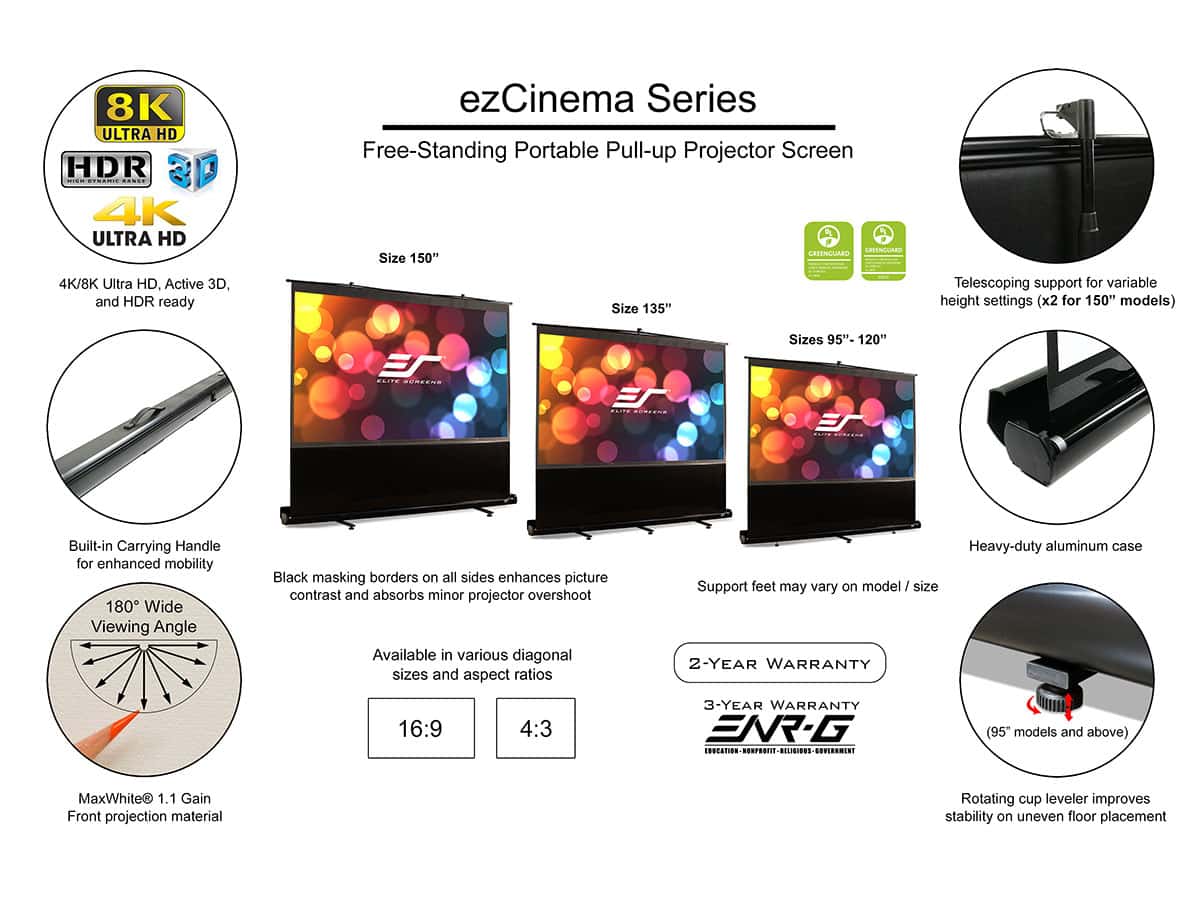 elite-screens-ezcinema-pull-up-leinwand-120-150-16-9 image 2