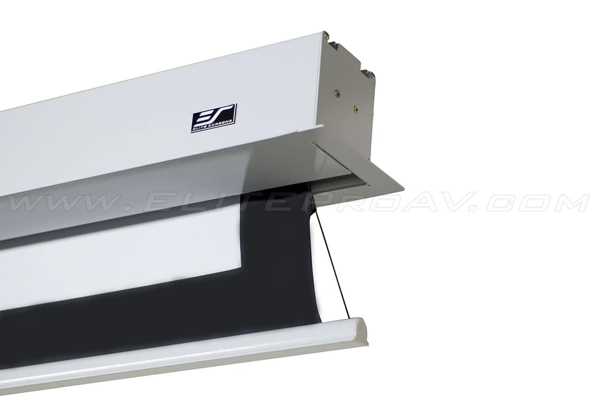 elite-screens-evanesce-tab-tension-deckeneinbau-leinwand-cinewhite image 2