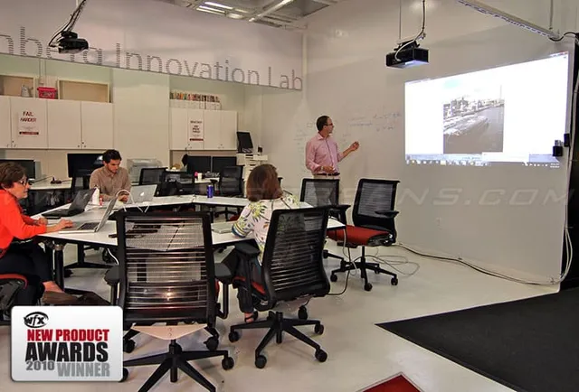 elite-screens-insta-de-series-dry-erase-whiteboard-leinwand image 1