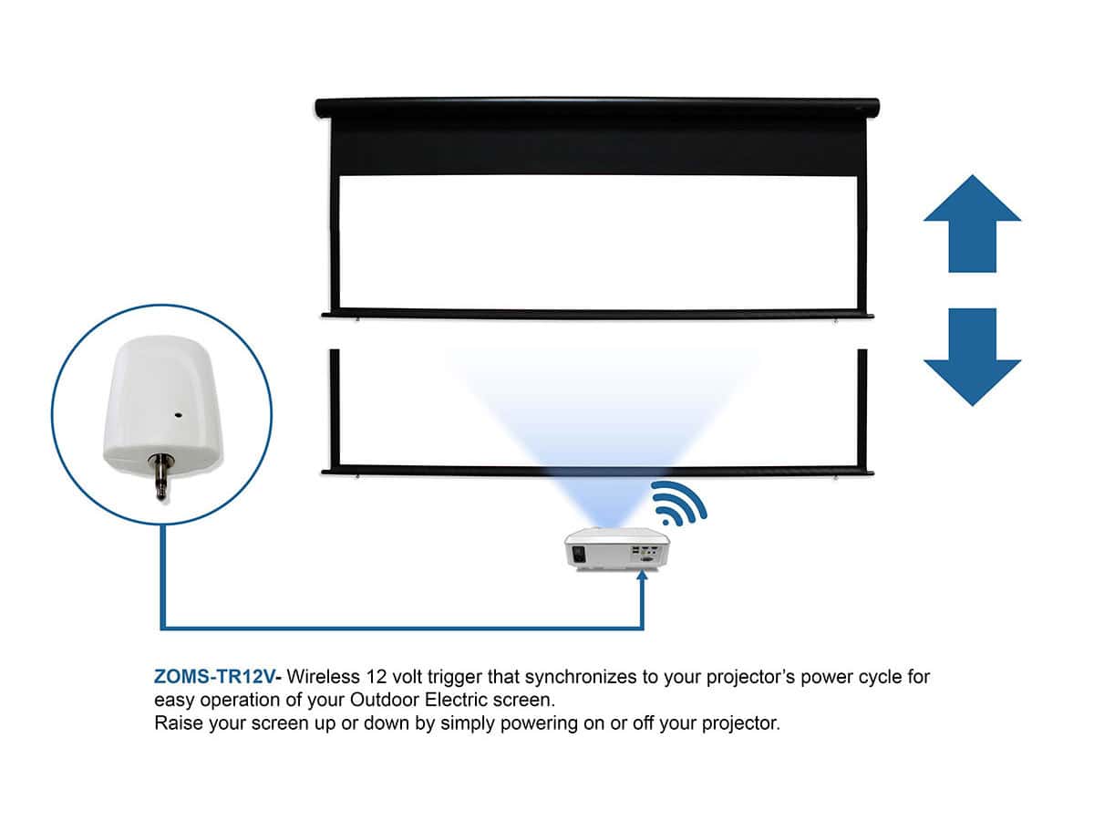 elite-screens-zoms-tr12v-wireless-5-12v-trigger-f-r-yard-master-electric image 2