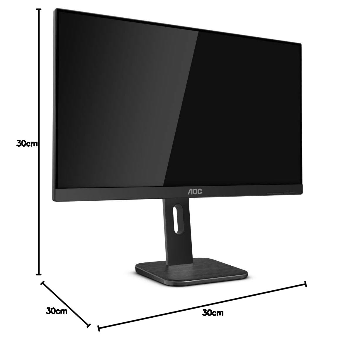aoc-22p1-22-zoll-fhd-monitor-h-henverstellbar-mit-usb-hub image 2