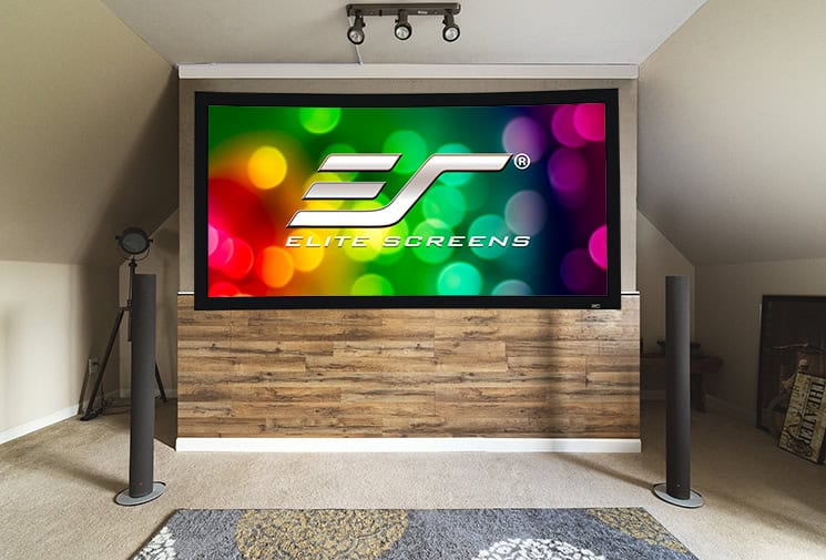 elite-screens-lunette-2-series-curved-rahmenleinwand image 4