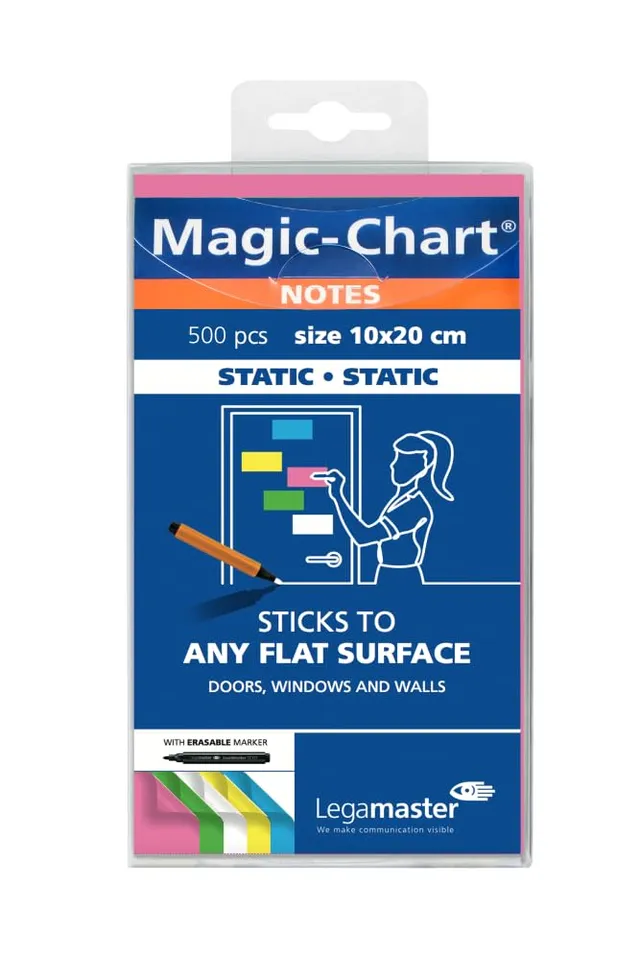 legamaster-magic-chart-notes-10x20cm-wiederbeschreibbar-500-folien image 1