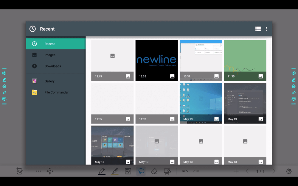 newline-whiteboard-integriertes-android-whiteboard-f-r-q-series image 5