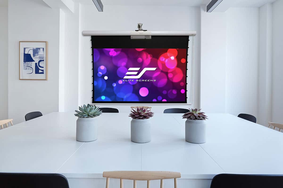 elite-screens-manual-tab-tension-series-leinwand image 2