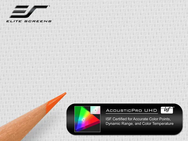 elite-screens-acousticpro-uhd-leinwandtuch-schalltransparent image 1