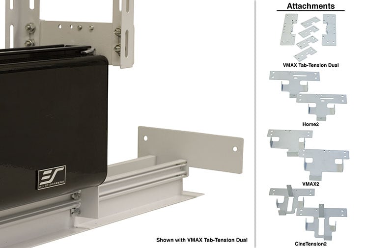 elite-screens-universal-ceiling-trim-kit-einbaublende image 1