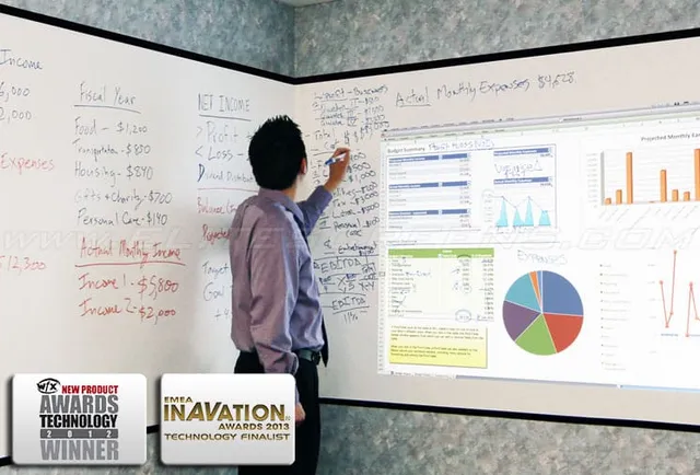 elite-screens-insta-de2-series-projektionsleinwand-4-2-x-20-whiteboard image 1