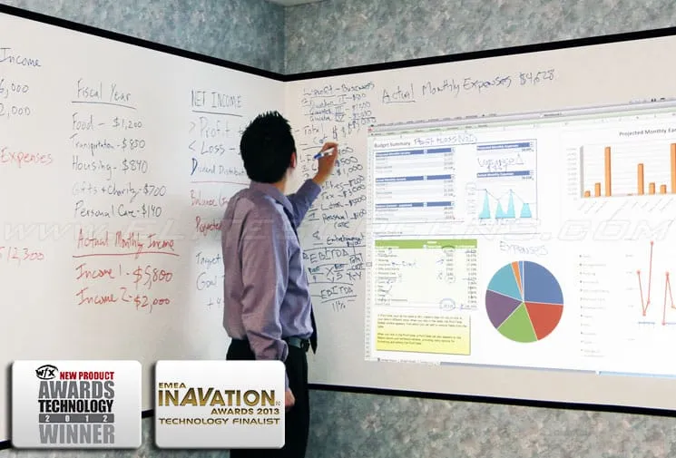 elite-screens-insta-de2-series-projektionsleinwand-4-2-x-20-whiteboard image 1