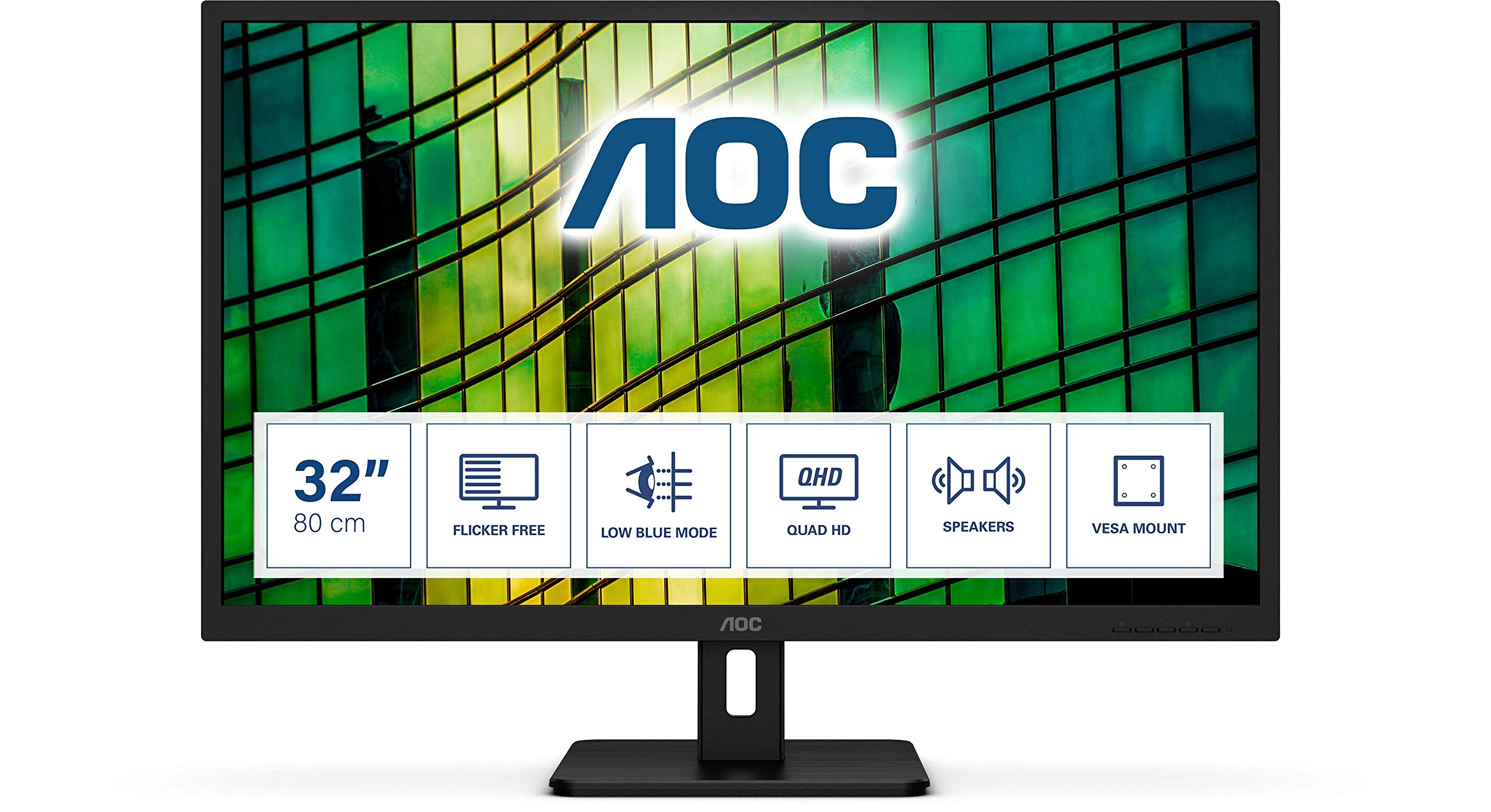 aoc-q32e2n-32-zoll-qhd-ips-monitor-75hz image 2