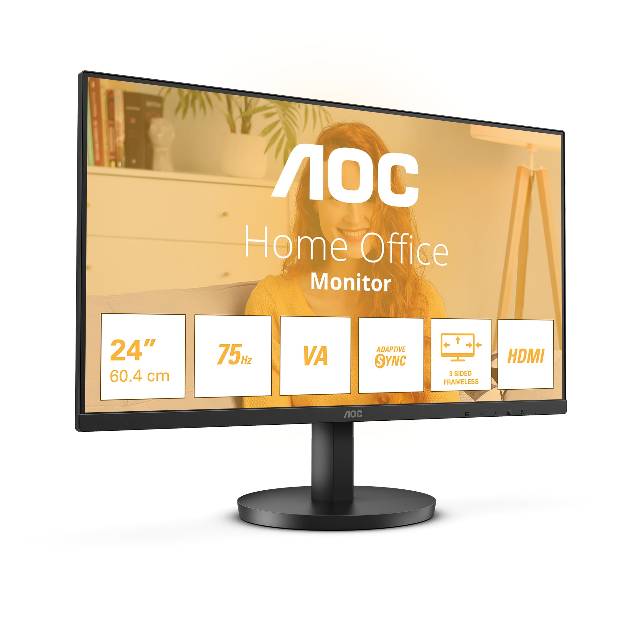 aoc-24b3hm-24-zoll-full-hd-va-monitor-75hz image 1