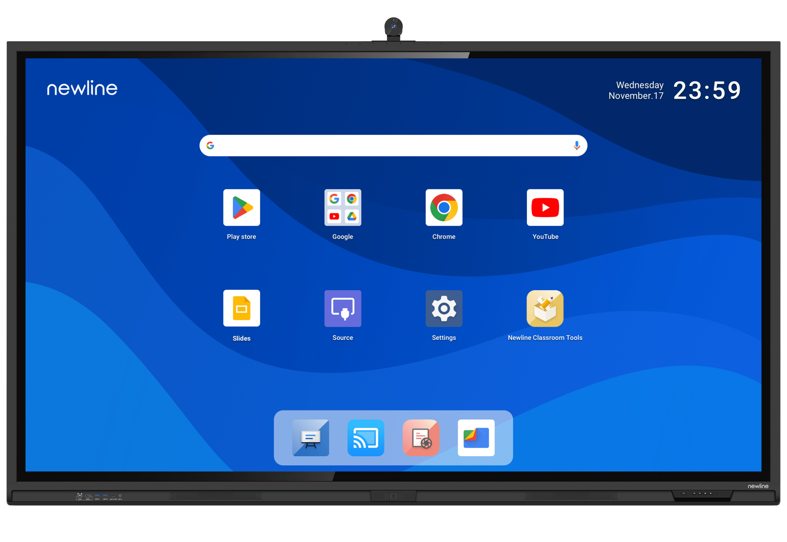 newline-q-pro-serie-interaktives-display-android-13-google-edla image 3