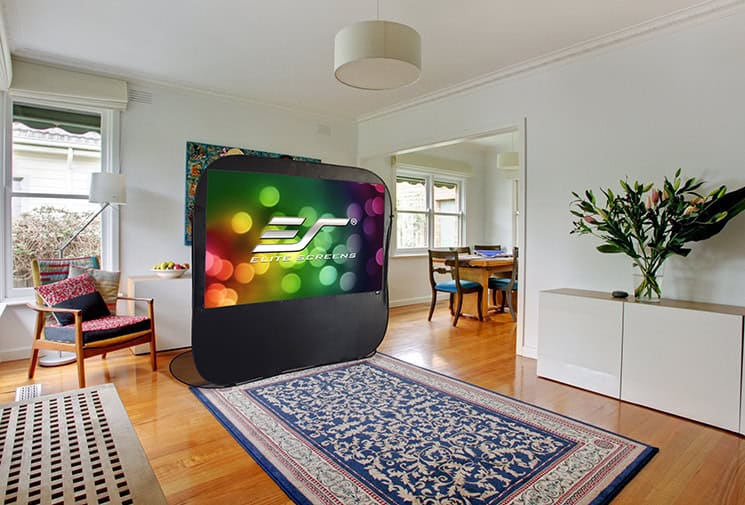elite-screens-pop-up-cinema-mobile-projektionsleinwand image 2