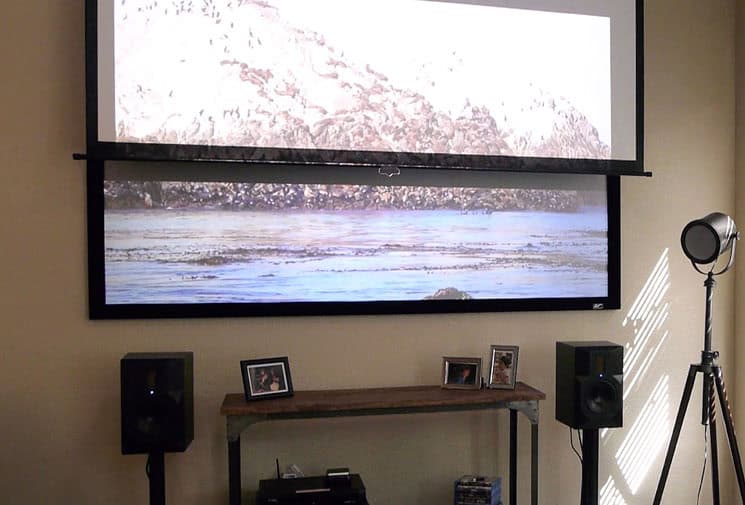 elite-screens-sable-frame-cinegrey-3d-serie-rahmen-leinwand image 3