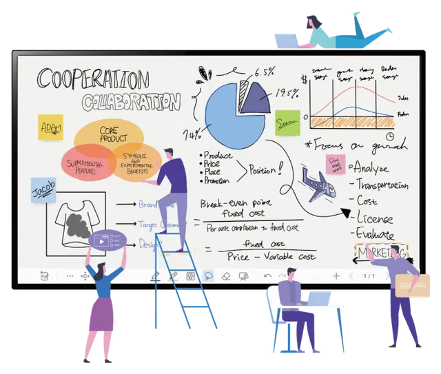newline-whiteboard-integrierte-whiteboard-software image 1