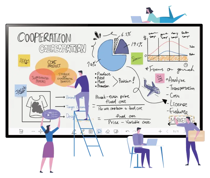 newline-whiteboard-software-mit-1-klick-start-f-r-q-serie image 1