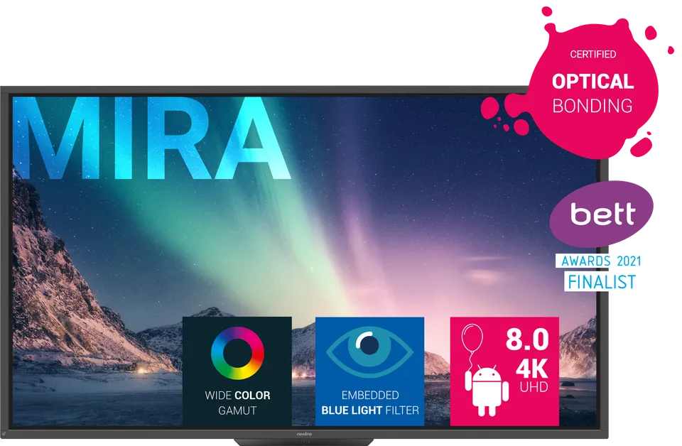 newline-mira-q-serie-interaktives-kollaborations-display image 1