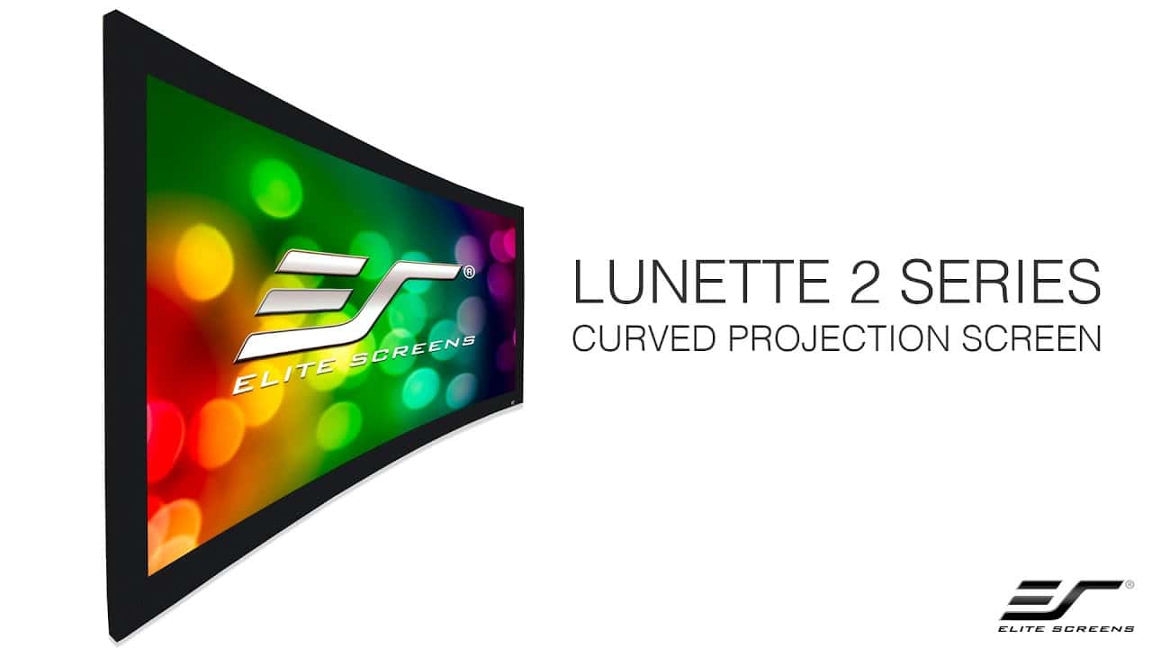 elite-screens-lunette-2-series-curved-rahmenleinwand image 3