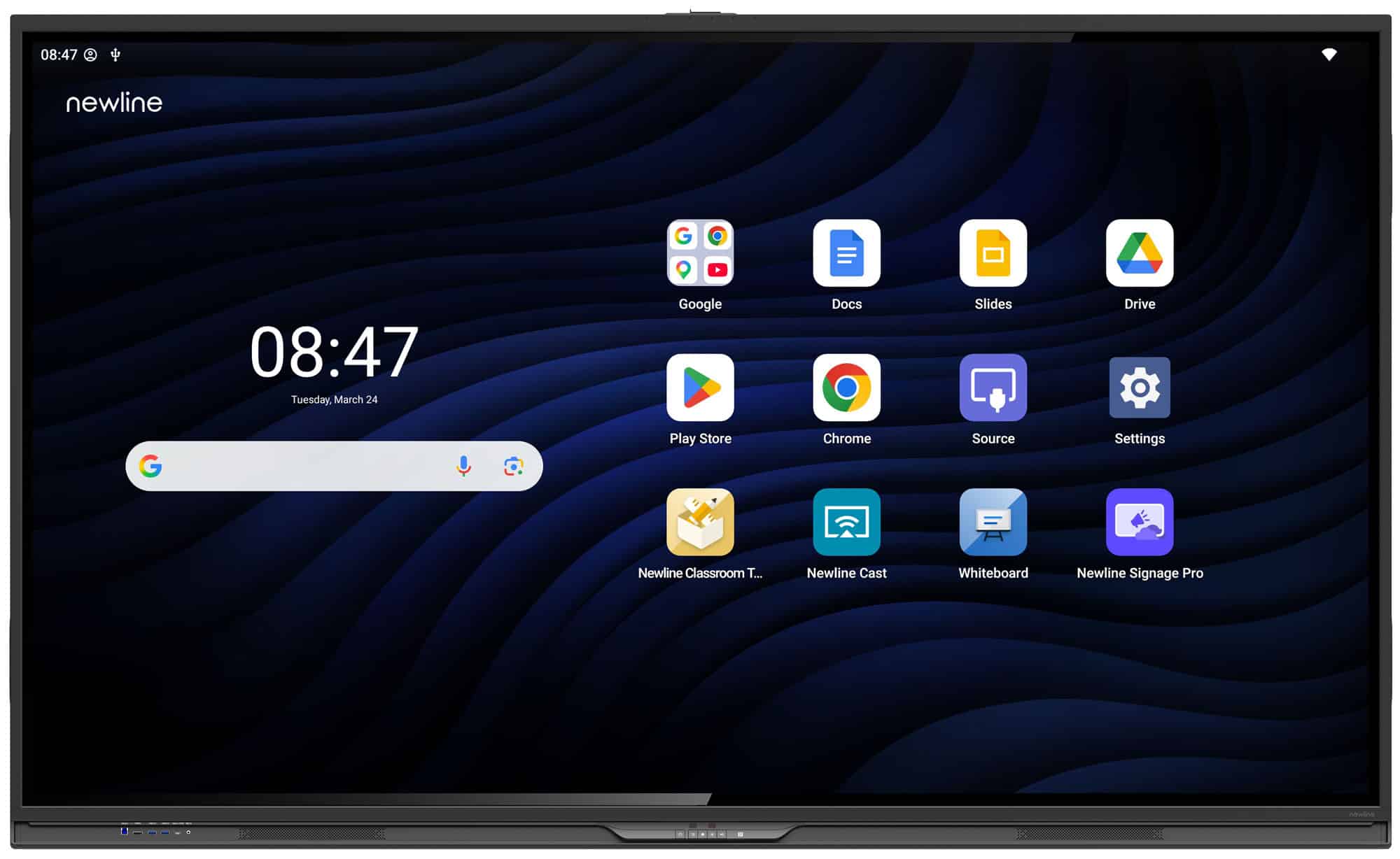 newline-q-ultra-elite-serie-interaktives-display-mit-google-edla image 3