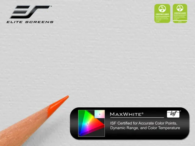 elite-screens-maxwhite-projektionsleinwand-material image 1