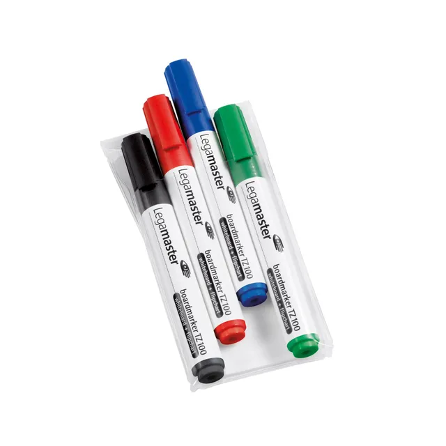 legamaster-tz-100-boardmarker-4er-set-schwarz-rot-blau-gr-n image 1